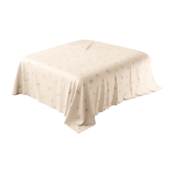Cooling Bed Sheet, Summer Breathable Cooling Blanket, Soft Cooling Sheet for Hot Sleepers, Floral Rose Print Cooling Bed Cover