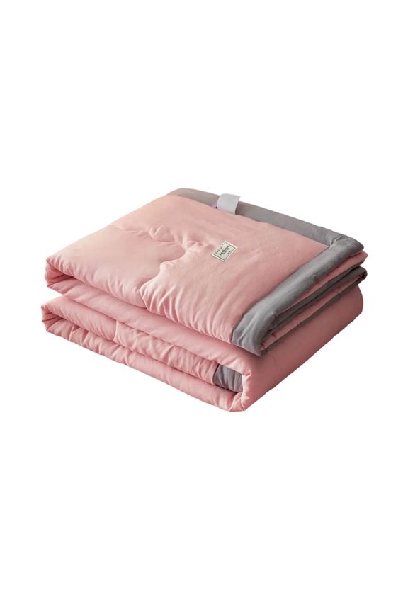 Cooling Blanket, 100% Rayon Derived from Bamboo, Cool Summer Blanket for Hot Sleepers, Soft Comfy Lightweight Blankets for All Seasons (Pink, 43×59 in)