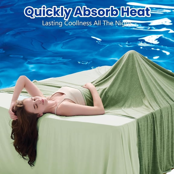 Cooling Blanket (90"x108" King Size) - 0.5 Q-Max Cooling Blanket for Hot Sleepers