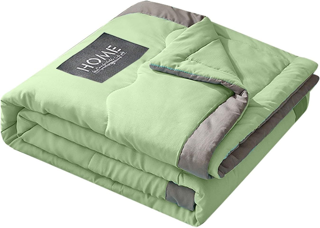 Cooling Blanket Air Conditioning Quilt for Hot Sleepers, Soft Lightweight Washed Cotton