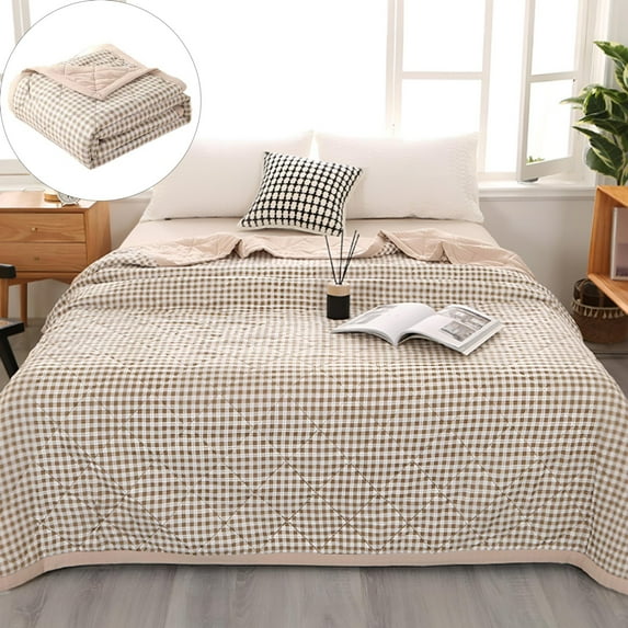 Cooling Blanket -Cold Blanket for Hot Sleepers, Ice Cooling Summer Blanket To Relieve Night Sweats And Hot Flashes, Ice Blanket for All Season Lightweight Summer Cooler Quilt,39.37 X 59.06 Inch