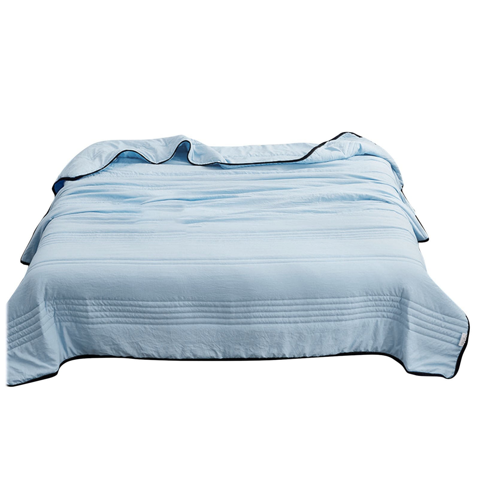 HOMFINE Cooling Blanket For Hot Sleepers - Double-Sided, 90x90 Inches, Purple, Lightweight & Breathable - View #4