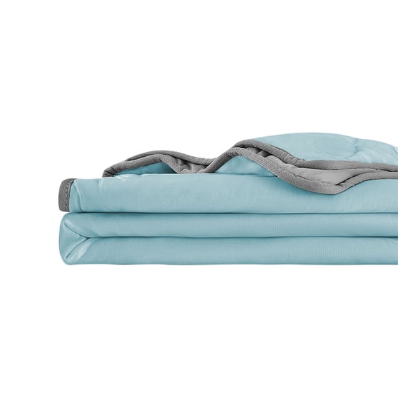 Cooling Blanket Cozival 100X150cm Single Summer Ice Silk Quilt - Machine Washable Thin Cool Comforter for Hot Sleepers - Breathable Air Conditioning Blanket - Dorm & Home Essential, Green