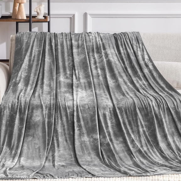 Cooling Blanket for Hot Sleepers - Arc-Chill Q-Max >0.5 Cool Fiber,  Oeko-Tex Certified, Summer Lightweight Throw Blanket, Absorbs Heat to Keep Body Cool for Night Sweats(90x108 Grey)