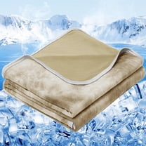 Cooling Blanket King Size (90"x108"), Cooling Blankets for Hot Sleepers, Absorbs Heat to Keep Adults Cool for Summer Nights Sweats, Thin Cold Lightweight Blanket for Couch Bed, All Season Use