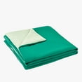 thumbnail image 1 of Cooling Blanket Queen,Hwkond Ice Cream Summer Quilt Cool Feeling Ice Silk Conditioning Quilt Summer Quilt Summer Home Dormitory Students Summer Thin Quilt Cover,Green,200x150cm, 1 of 7