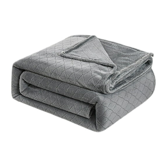 Cooling Blanket Solid Color Soft And Thick Double Layer Raschel Blanket A Must Have Warming Artifact in Winter Suitable for Beds Sofas
