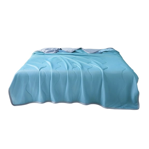 Cooling Blanket Summer Quilt Super Soft Air-Conditioned Quilt 39x59 Inch for Hot Sleepers