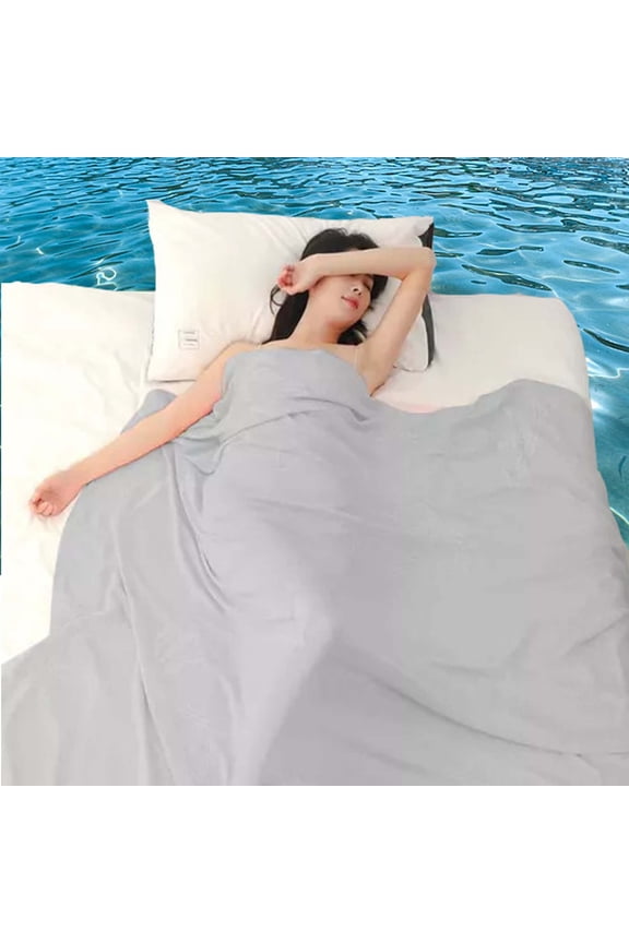 Cooling Blanket For Sweats,Summer Cooling Blanket For Hot Sleepers,Thin Lightweight Bamboo Blanket,Soft Cool Blanket For Sleeping, Ultra-Cool Cold Blankets For Bed Couch Sofa