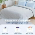 thumbnail image 1 of Cooling Blankets for Hot Sleepers and Night Sweats All Season,Cooling Comforter King Size,Double-Sided Ice Blanket Technology Absorbs Body Heat Q-Max>0.4,Lightweight Breathable,Gray,104"x90", 1 of 14