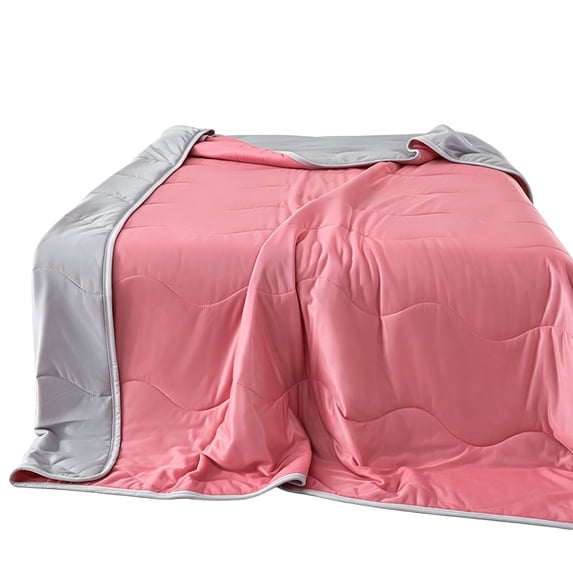 Cooling Blankets for Hot Sleepers Wavy Cool Touch Air Conditioning Quilt Soft Breathable Summer Blanket for Bedroom Kids Sofa Travel Nap Indoor Outdoor Exquisite Layered Texture Fabric