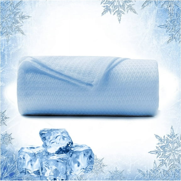 Cooling Blankets, Queen Size 100% Bamboo Blanket for All-Season, Cooling Blankets Absorbs Body Heat to Keep Cool on Warm Night, Ultra-Cool Lightweight Blanket for Bed
