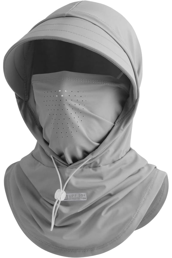Cooling Breathable Balaclava Full Mask with Wide Brim Sun UV Protection for Men Women Fishing Skiing
