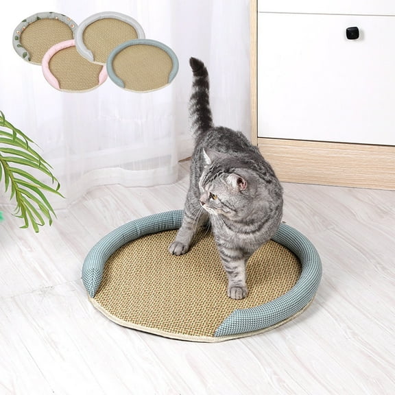 Cooling Breathable Pet Mat for Summer, Non-Slip Portable Foldable Pet Bed Pad with Hair-Resistant Design for Indoor Outdoor Travel Use