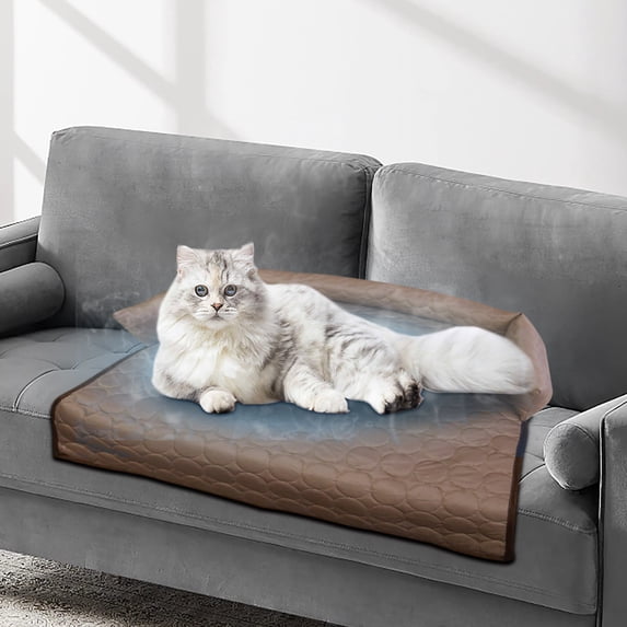 Cooling Cat Bed Dog Ice Silk Mat Pet Mat Breathable Cooling Pad With Pillow Pet Bed For Dogs Cats Indoor Waterproof Mat