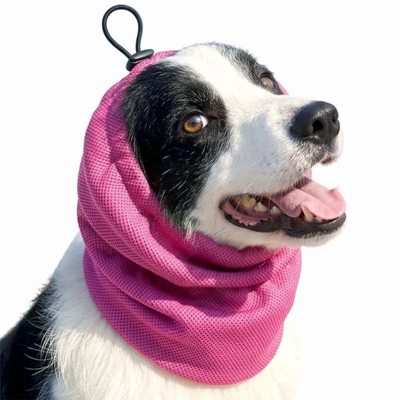 Cooling Collar for Dogs Grooming and Force Drying Tool for Calming Summer Wear