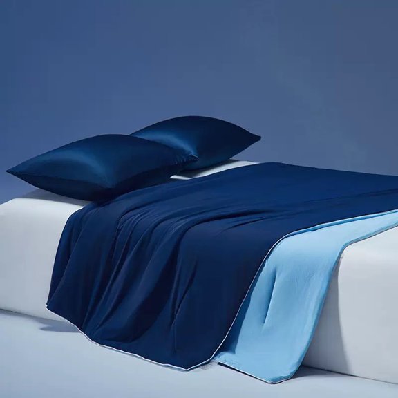 Cooling Comforter 59.06"x 78.74" for King Size Double Sided Cold Cooling Blanket for Hot Sleepers Night Sweats, Lightweight Soft Smooth Summer Comforter Blanket