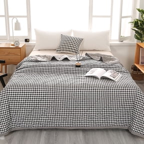 InsCrazy Cooling Comforter Air Conditioning Quilt Washed Cotton Soft Refrigerated Feel For Naked Sleeping Summer Comforter