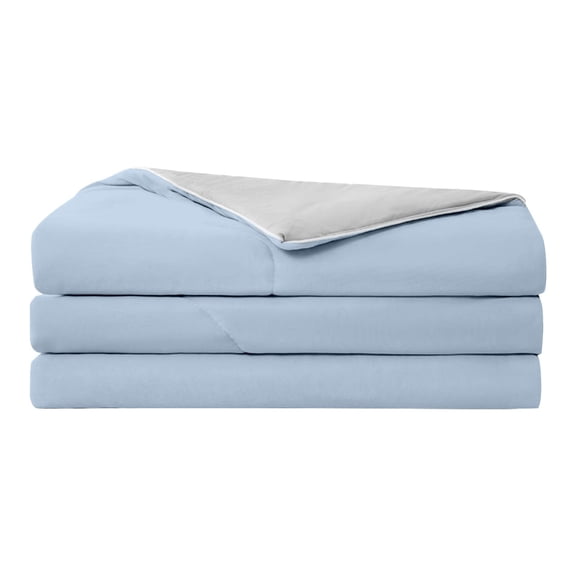 Cooling Comforter Cozival Lightweight Ice Silk Summer Quilt - Breathable & Reversible Bed Comforter for Hot Sleepers - Machine Washable Cooling Bedding for All-Year Use - Soft & Cozy, Summer Quilt