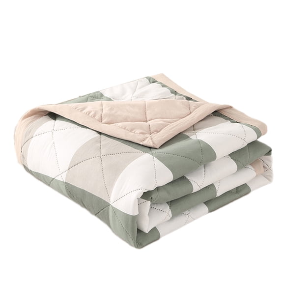 Cooling Comforter, Lightweight Summer Blanket, Temperature Regulating Bedding for Hot Sleepers, Breathable Fabric with Moisture Wicking, Machine Washable All Season Quilt for Restful Night's Sleep