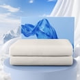thumbnail image 1 of Cooling Comforter Queen Size Cool-Touch Design on Both Sides Soft Breathable,Lightweight Cool Blanket for Hot Sleepers and Night Sweats（ Ivory 90" x90” ）, 1 of 6