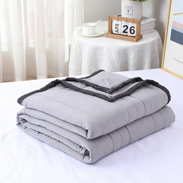 Cooling Comforter - Queen Size Double Sided Cooling Quilt with Arc-Chill Cooling Fiber, Lightweight Cooling Summer Comforter, Machine Washable Cooling Blanket for Hot Sleepers