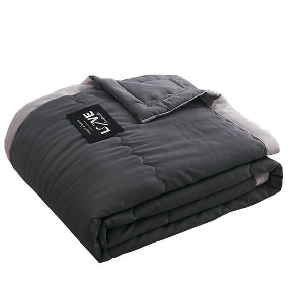 Cooling Comforter Queen Size Ice Blanket for All Season Lightweight Summer Cooler Quilt for Hot Sleepers and Night Sweats Cooler Comforter Double Cold Effect Blanket Cooler Fiber Soft Blanke