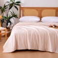 thumbnail image 1 of Cooling Comforter, Soft Lightweight Waffle Weave Blanket for Hot Sleepers, Summer & All Season Bedding to Keep Cool for Night Sweats, 106"x90", King, Dark Gray, 1 of 6