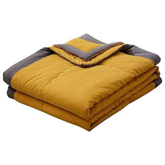 Cooling Comforter Summer Cool Quilt Soft & Skin-Friendly Washable Ice Silk Air Conditioning Quilt Suitable For Hot Sleepers And Night Sweaters Ice Blanket Summer For Home Dormitory 39x55 in