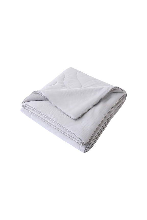 Cooling Comforter for Hot Sleepers,Ice Feeling Summer Breathable Soft Lightweight Silk Smooth(39.37"*47.24")