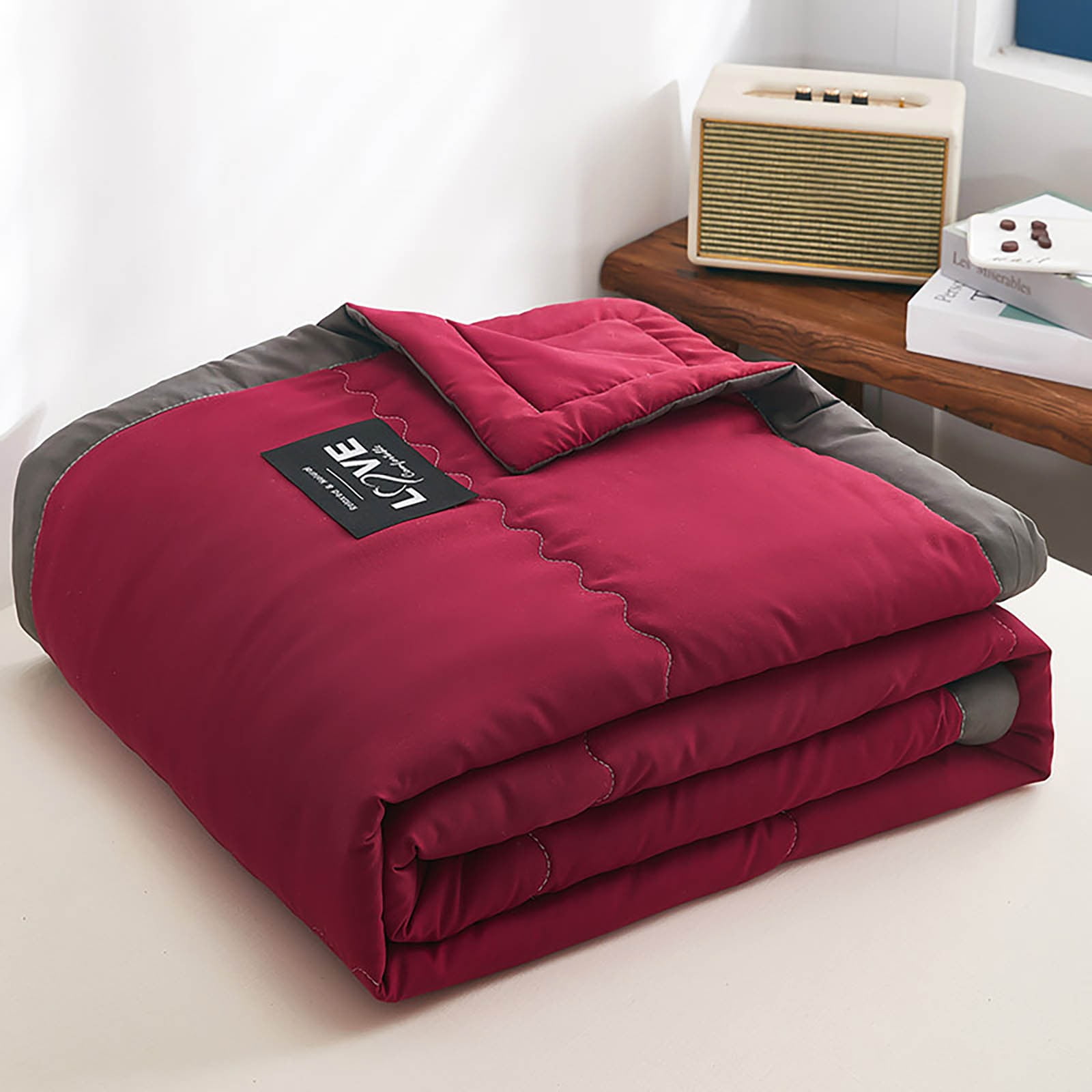 Lavish Comforts Cooling Comforter King Size For Hot Sleepers - SleepCool+ Technology