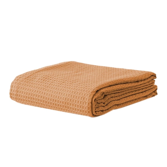 Cooling Cotton Blend Blanket,Lightweight Breathable Moisture Wicking Blanket,Soft Temperature Regulating Comfortable Blanket,Durable Machine Washable All Season Blanket For Bed Sofa Couch Travel
