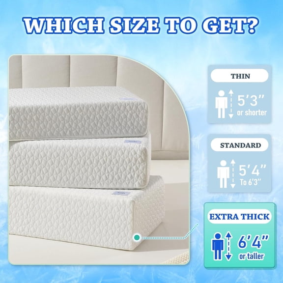 Cooling Cube Pillow - Side Sleeper Pillow for Neck and Shoulder Pain, Memory Foam Pillow Cube Pro with Adjustable Firmness,24"x12"x6"