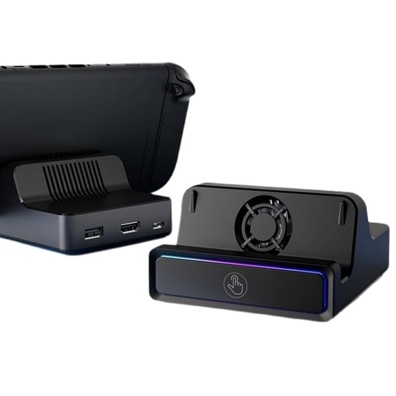 Cooling Docking Station Compatible with Switch 2, 4K@60Hz HDMI Output, USB 3.0 Port, PD 100W Fast Charging, for TV Display & Gaming