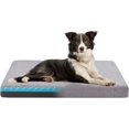 thumbnail image 1 of Cooling Dog Beds for Large Dogs, Memory Foam Pet Bed with Waterproof Liner and Cooling Gel Mattress, Comfy Dog Crate Mat Fits up to 70 lbs Pets, 1 of 11