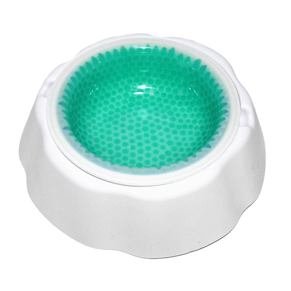 Cooling Dog Bowls Summer Drinking Supply Condensate Puppy Food Cat Pet