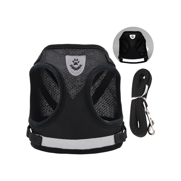 Cooling Dog Harness Reflective Net Chest Strap with Rope Secure Walking Gear Summer Vest Pet Outdoor Accessories