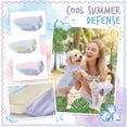 thumbnail image 1 of Cooling Dog Vest with UPF Sun Protection for Boredom Relief, Sleeveless Ice Silk Sunscreen Shirt for Cats Small Medium Dogs, Breathable Mesh Panel Outdoor Walking Apparel Costume, 1 of 6