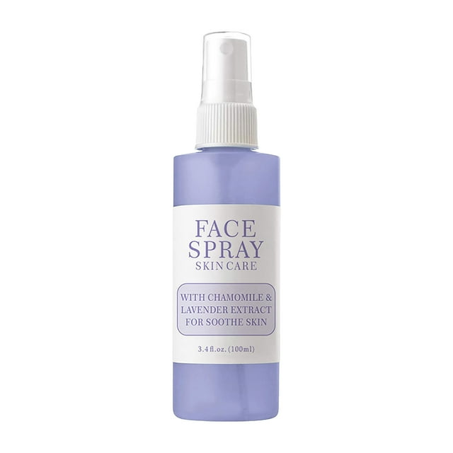 Cooling & Soothing Face Mist Rose Water & Lavender Oil Formula with Cucumber Extract, Orange Blossom Hydration