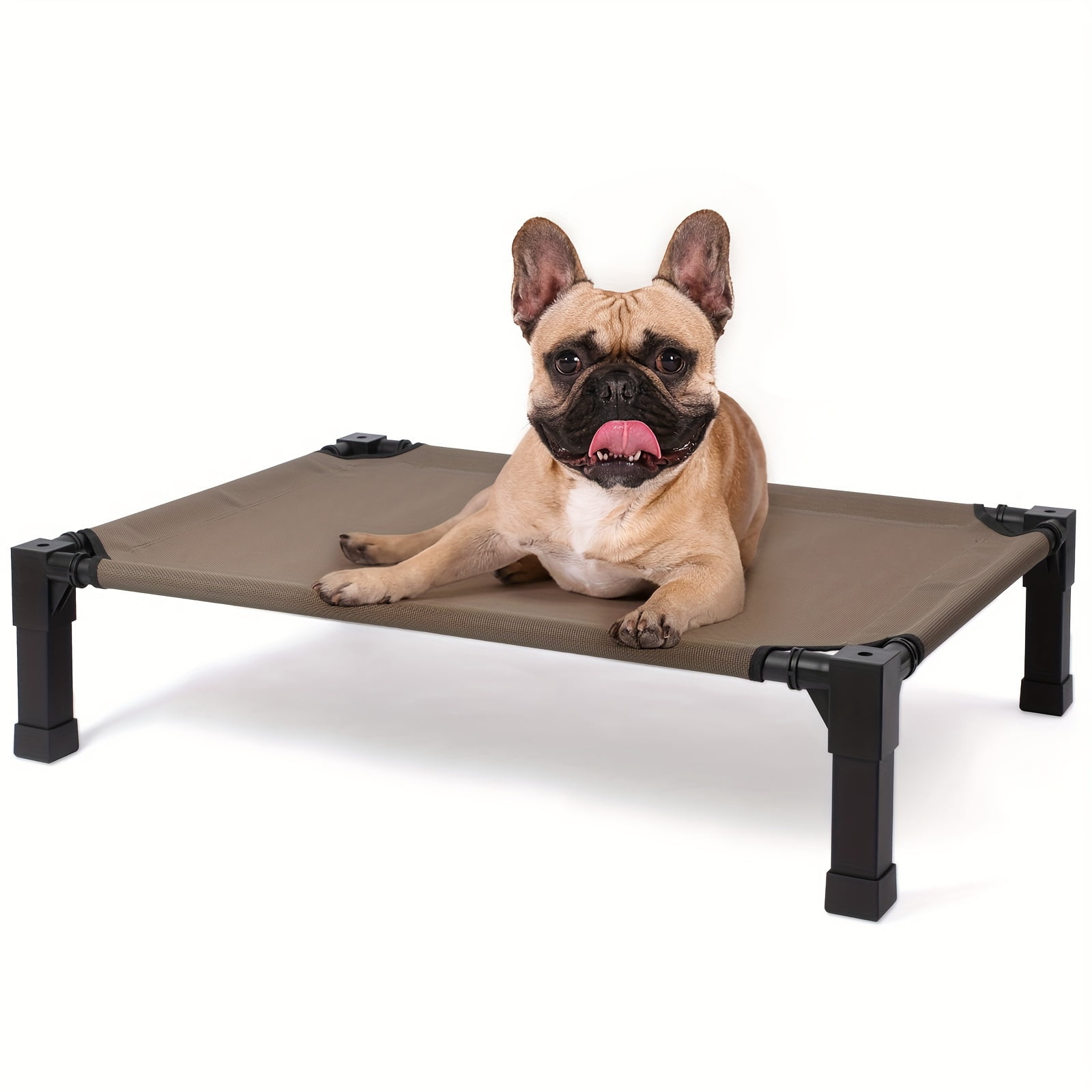Cooling Elevated Dog Bed, Raised Dog Bed with Washable Breathable Mesh ...
