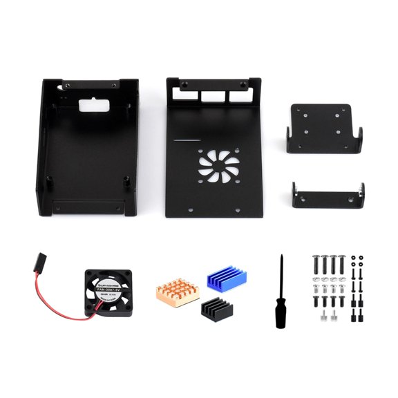 Aluminum Heat Sink Case Compliants International Standards For Five 2 Lite Development Board Cooling Enclosure