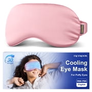 Cooling Eye Mask for Puffy Eyes - Migraines Headache Relief Ice Pack Mask Products - Face Cold Compress After Surgery -