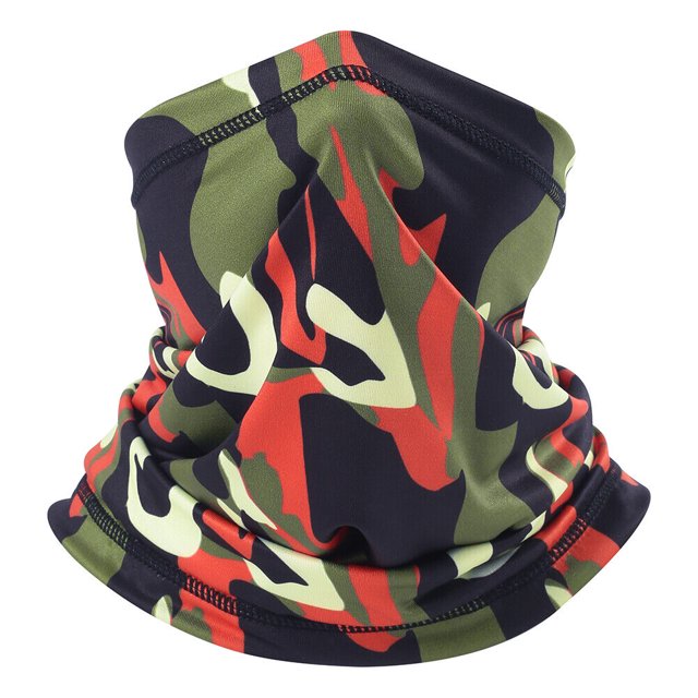 Men's Cooling Face Mask Balaclava – UV Protection Fishing Gaiter – One Size – Polyester
