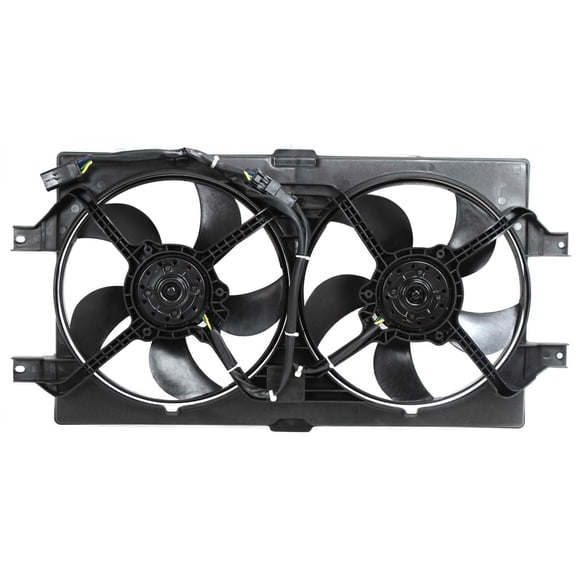 Cooling Fan Assembly Compatible with CHRYSLER CONCORDE/INTREPID 1998-2004/LHS 1999-2001 Dual Fan Stamped NMC/NMD/NMS
