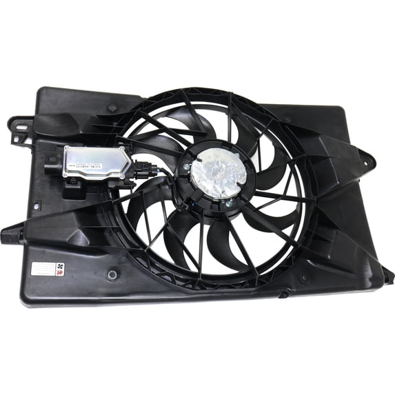 Cooling Fan Assembly Compatible with DODGE DART 2013 Single Fan to 6-4-2012