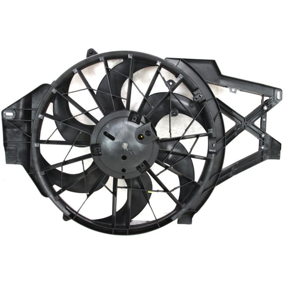 Cooling Fan Assembly Compatible with FORD MUSTANG 1999-2004 Single 3.8L/(3.9L Engine 2004)