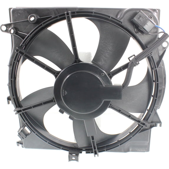 Cooling Fan Assembly Compatible with HYUNDAI SONATA 2015-2017 Single Fan 1.6L Turbo/2.0L Turbo Engine
