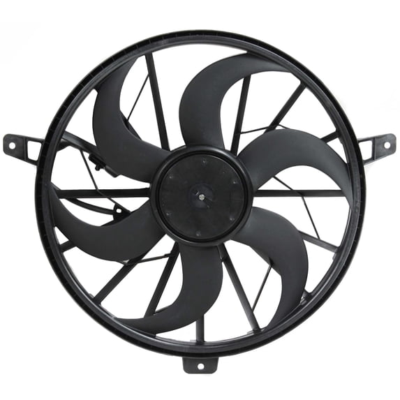 Cooling Fan Assembly Compatible with JEEP GRAND CHEROKEE 1999-2003/LIBERTY 2002-2007 3.7L