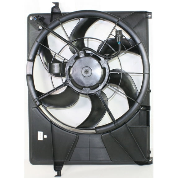 Cooling Fan Assembly Compatible with KIA OPTIMA 2006-2010 2.4L Engine New Style