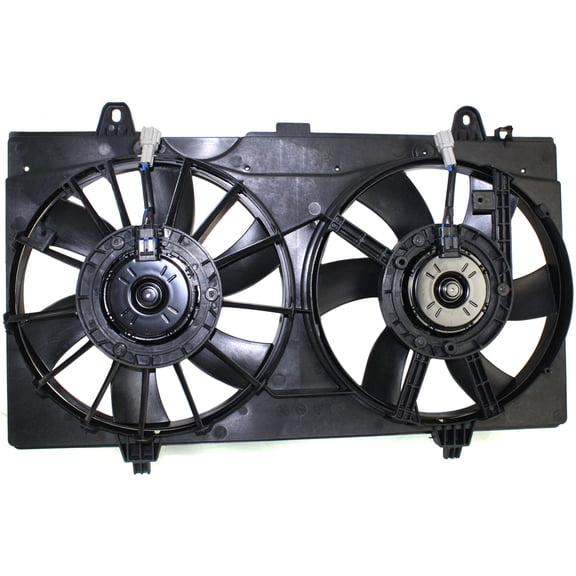 Cooling Fan Assembly Compatible with NISSAN SENTRA 2007-2012 Dual Base/S/SL Models